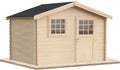 Casetta da giardino lecasettedilegno, da giardino in legno per esterni 9 mq 300x300 25 mm MADE IN ITALY mod. DALI' casetta in legno, deposito