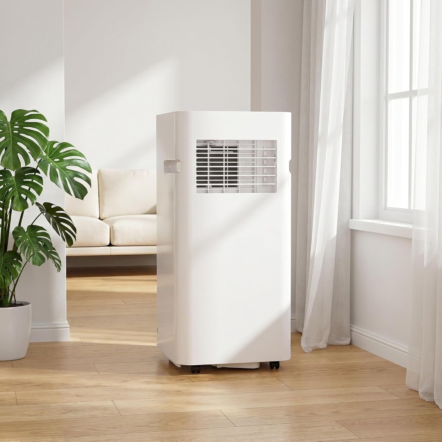 Condizionatore portatile Generic, portatile 12000 BTU con deumidificatore, unità di raffreddamento silenziosa per ambienti fino a 300 mq