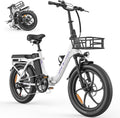 Biciclette elettriche pieghevoli ZAZAWORK 960WH, Bici Elettrica Pieghevole 20 Pollici per Adulti, Batteria 48 V 20 Ah, Autonomia Assistita fino