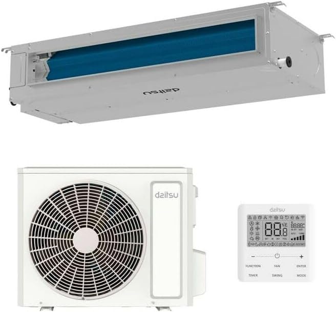 Climatizzatore split Daitsu ACD36KDBS, Aria Condizionata a Condotti A+ A++ 3000 W 2800 W, Potenza: 3000 W
