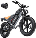 Fat bike elettriche DEEPOWER 110-250KM 25KM, Bici Elettrica, Batteria Rimovibile 48 V 20 Ah/35 Ah/60 Ah, Velocità Massima 25KM/H, MTB Elettrica