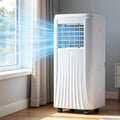 Climatizzatore ZXSYYDS 12000BUT, Portatile 9000/12.000 BTU, Unità 3-in-1 (Raffrescatore E Deumidificatore) per Ambienti Fino a 20 M2, Oscillazione