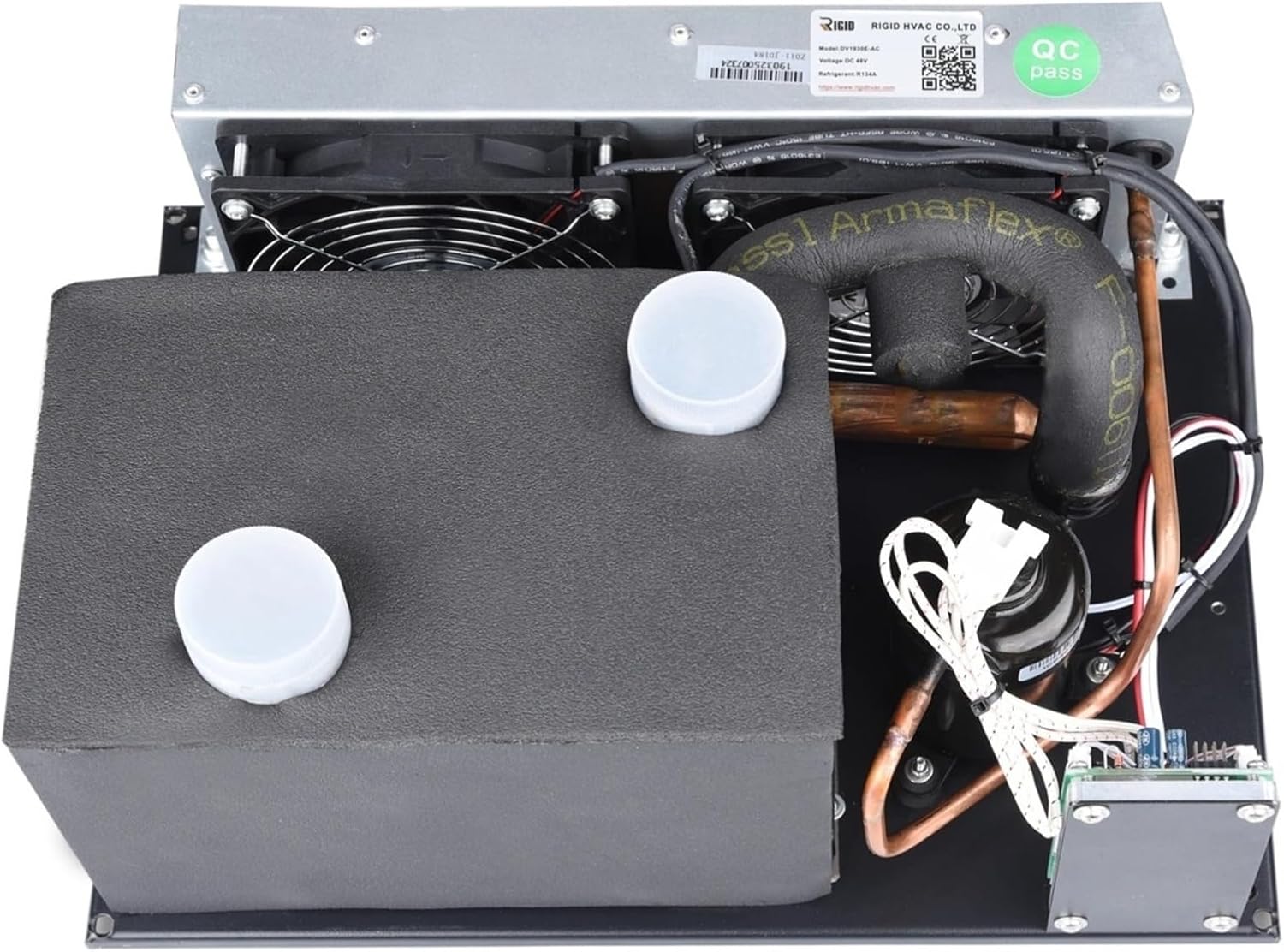 Climatizzatore BAFEIYA R134A, Refrigerante da 48 V e 450 W for Una refrigerazione Superiore dell'auto con Il Nostro Sistema di climatizzazione