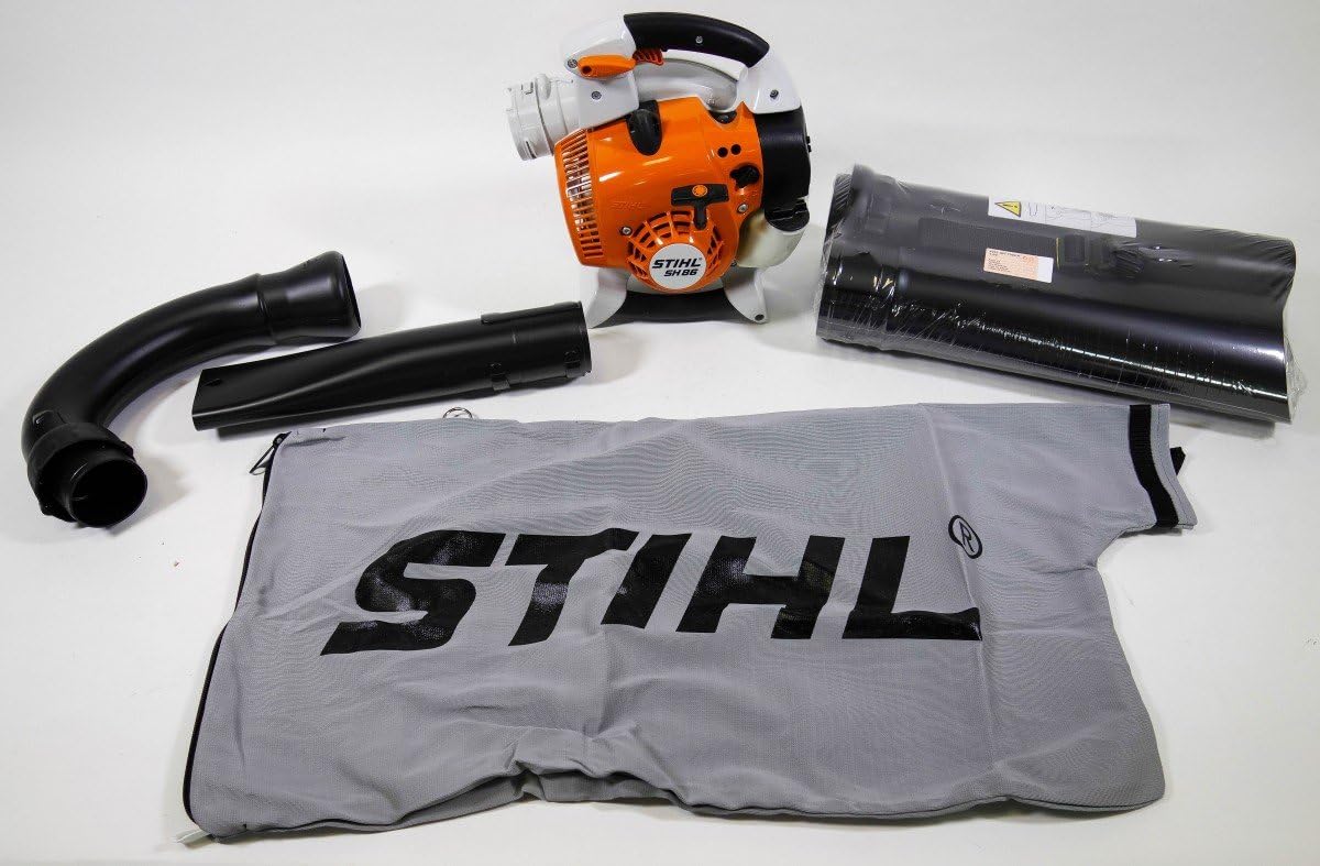 Stihl SH 86 soffiatore per foglie, aspiratore, soffiatore e trituratore per foglie, a benzina (4241 011 0917)