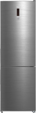 Frigorifero combinato Midea MDRB424FGD46OE, Frigorifero No Frost Combinato 310 L Inox Classe Energetica D