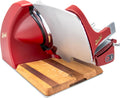 Affettatrice Palatina Werkstatt, Berkel Home Line 250 Plus, elettrica e compatta, ideale per prosciutto, verdure e formaggi, con tagliere