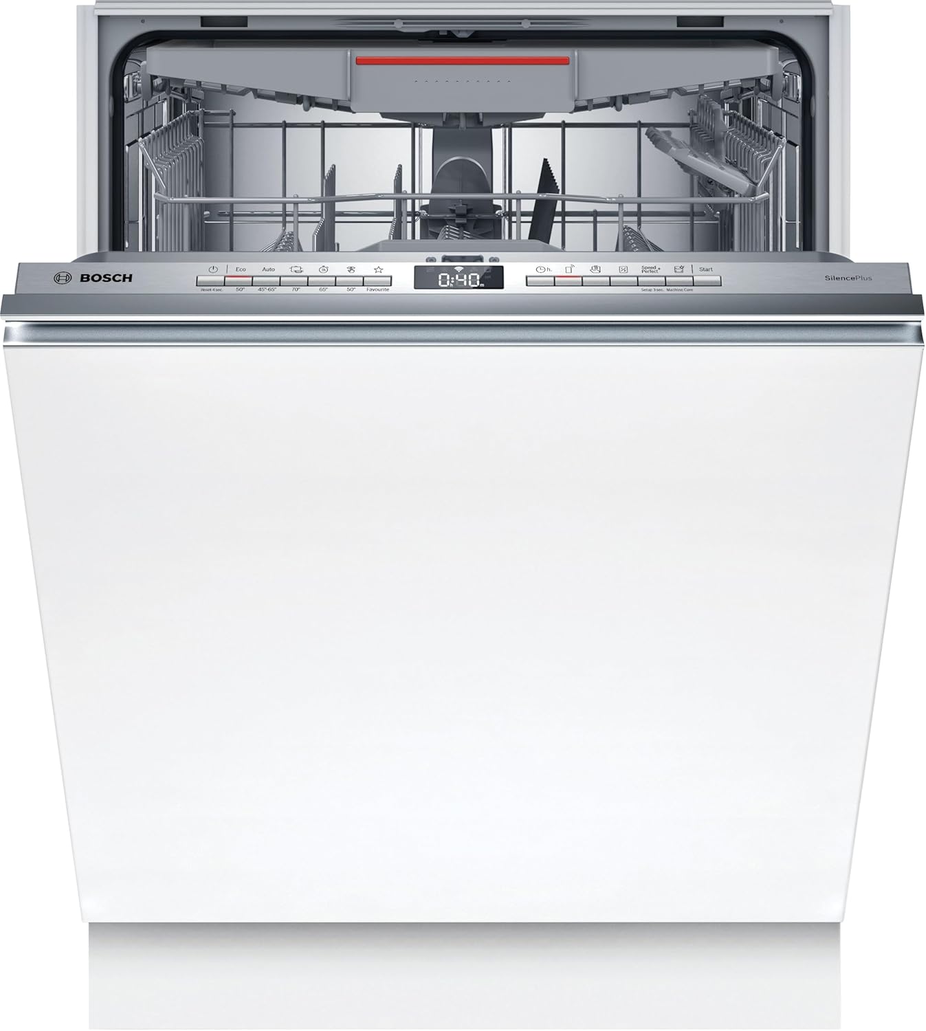 Bosch SMV4ECX21E lavastoviglie, Elettrodomestici Serie 4, da incasso a scomparsa totale, Home Connect, EfficientDry, InfoLight, Programma