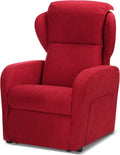 Poltrona relax Fisiomatic Relax System, Poltrona elettrica reclinabile, 2 motori indipendenti, Poltrona Anziani Made in Italy, Passaggio porte