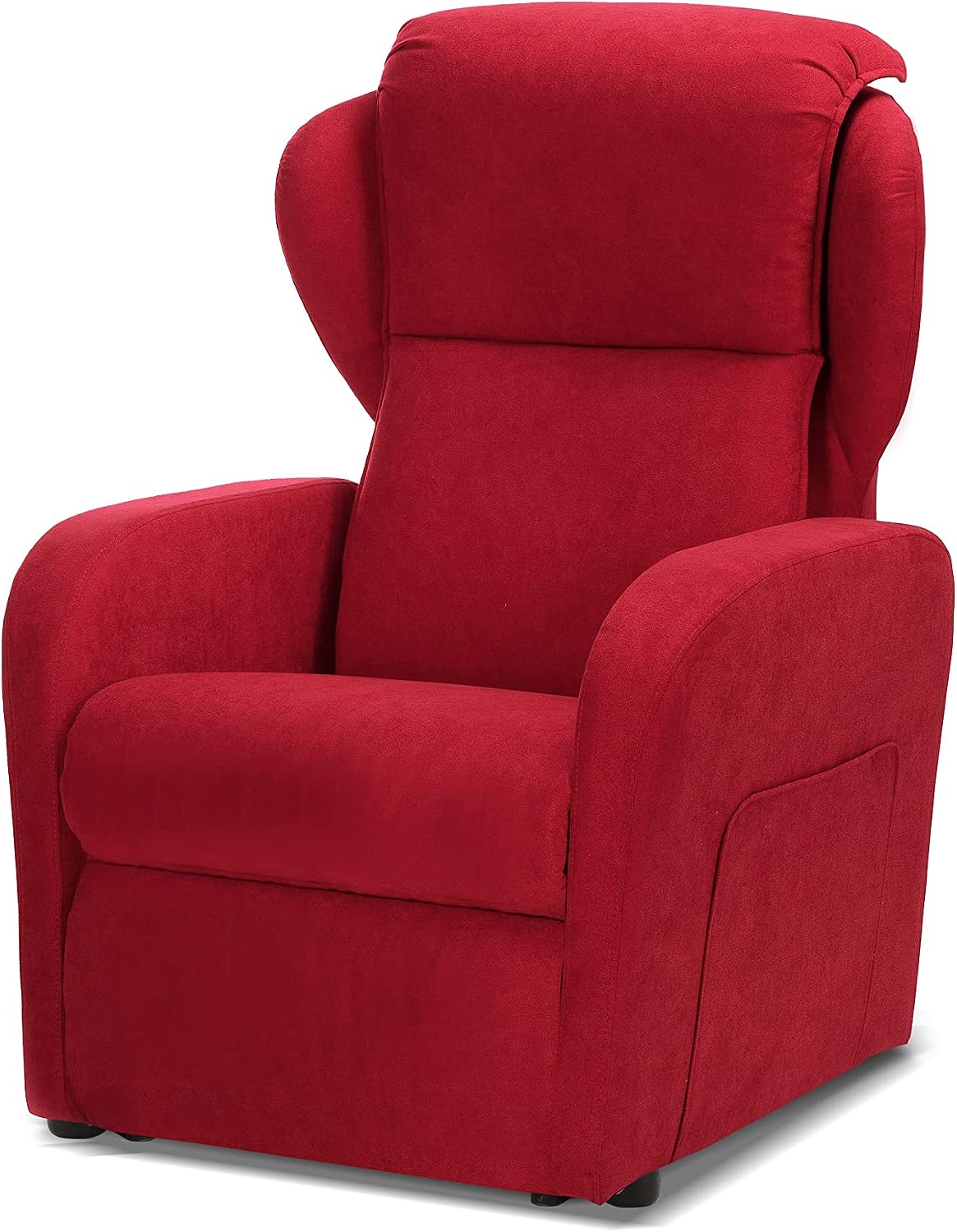 Poltrona relax Fisiomatic Relax System, Poltrona elettrica reclinabile, 2 motori indipendenti, Poltrona Anziani Made in Italy, Passaggio porte
