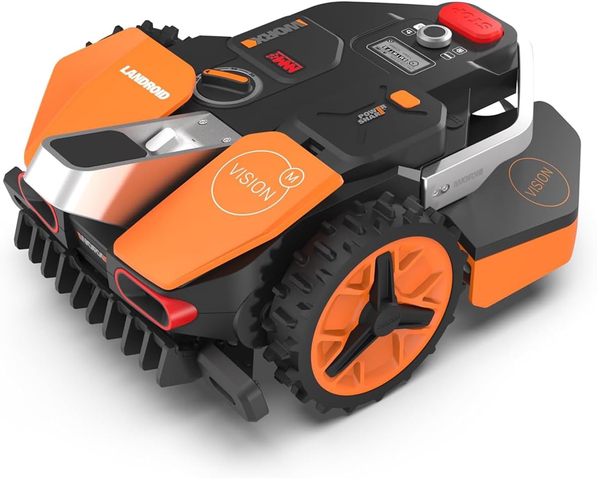 Robot tagliaerba WORX WR206E.1, Area di Taglio 600mq, senza filo perimetrale