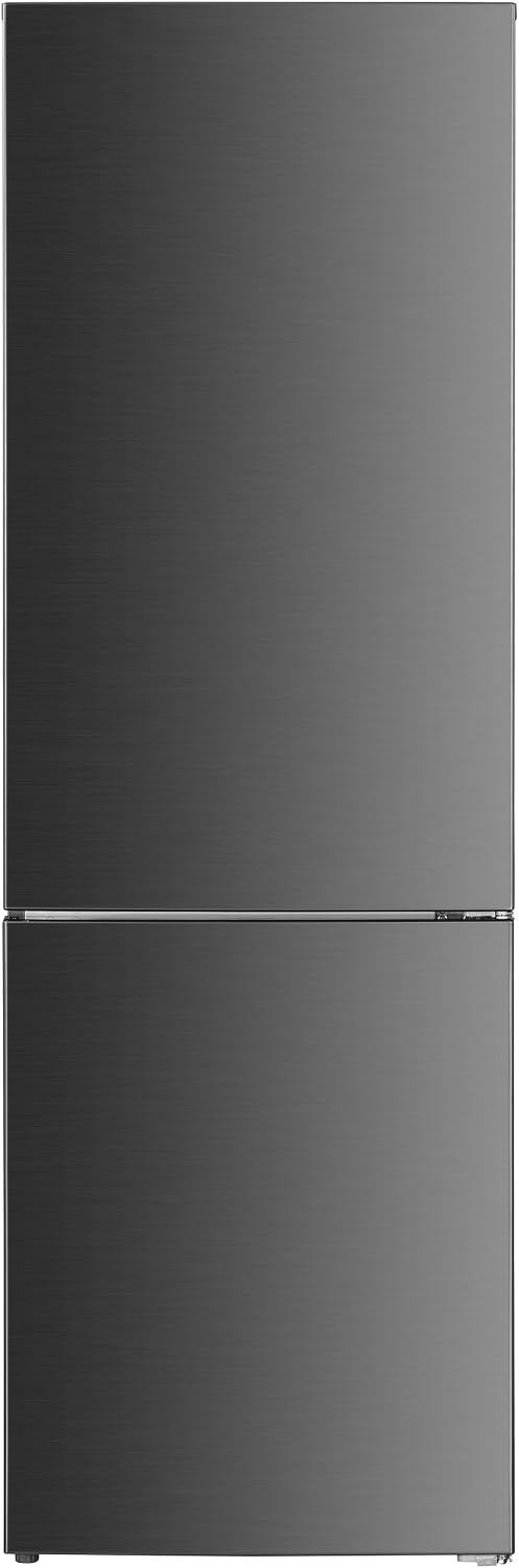 Frigorifero combinato Daya DHCB350NM2XE1, Total Inox, Total No Frost, Porte Reversibili, Autonomia 8 Ore