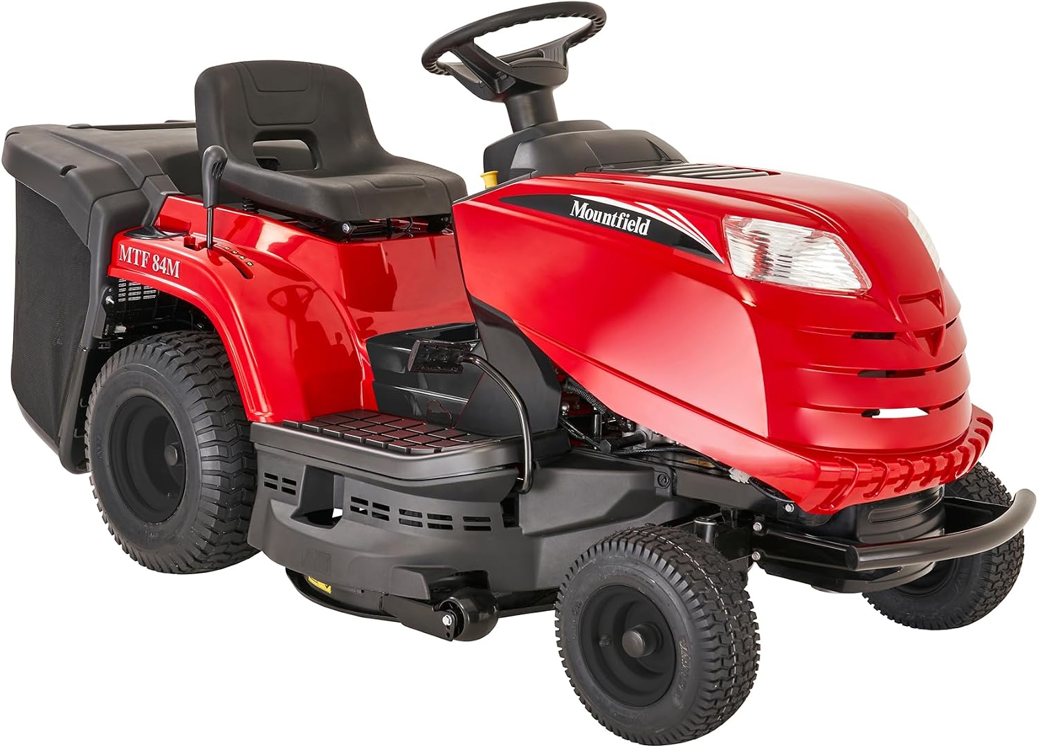 Tosaerba Mountfield 84M, Tagliaerba a Scoppio MTF, Collettore 200 l, Regolazione 7 Altezze, Giardini fino a 3.000 m2