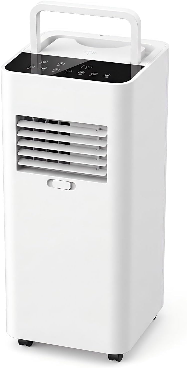 Condizionatore portatile Generic, Portatile 14000 BTU, Raffredda 700 m2, Telecomando, Raffreddamento, Ventilatore, Deumidificazione, Modalità
