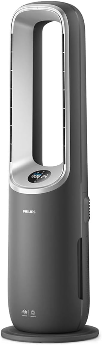 PHILIPS ventilatore a torre, Air Performer 3in1 Purificatore, Ventilatore e Riscaldatore
