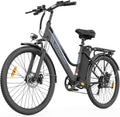 Bicicletta elettrica ZAZAWORK, Elettrica Uomo Donna 26 Pollici, E-Bike City con Motore 250 W e Batteria 36 V 20 Ah, Autonomia 120km, Cambio 7