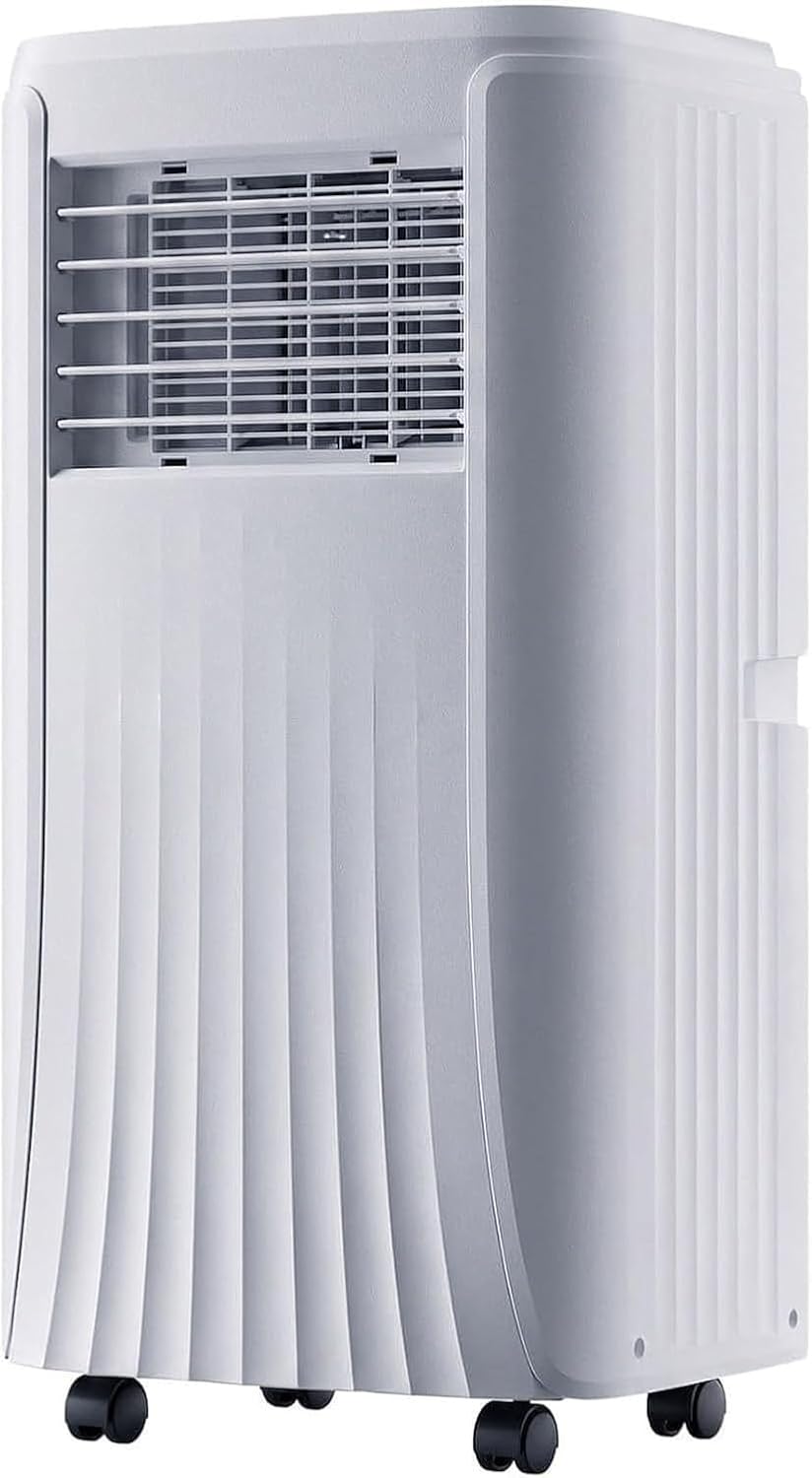 Condizionatore portatile Generic BS 1363, Portatile 12000 BTU 3-in-1 con Ventola e Deumidificatore per Stanze Fino a 28 mq, Kit Finestra Incluso