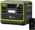 Generatore FOSSiBOT F2400, centrale elettrica portatile, 2048Wh batteria LFP generatore di corrente solare, power station, uscita fino a 2400 W