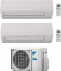 Daikin climatizzatore split, Climatizzatore Condizionatore Dual Split 9000+12000 BTU 5 kW Inverter R32 A++ Wi-Fi integrato, nuovo modello 2026