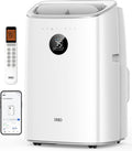 Condizionatore portatile DREO AC318S, portatile 7500 BTU 3-in-1 raffreddamento/ventilazione/deumidificazione, silenzioso per camera e ufficio