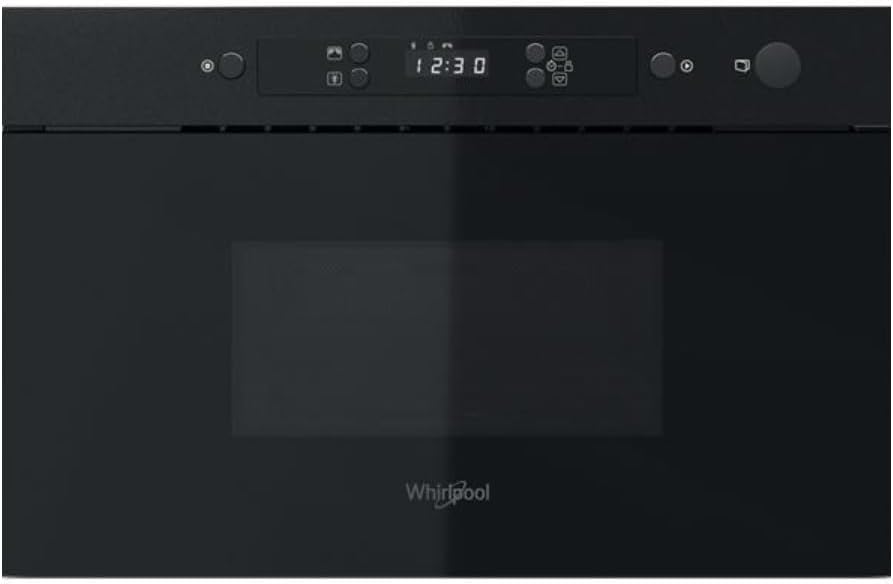 Whirlpool MBNA990B forno a microonde, Jet Defrost, Dimensioni: 59,5 x 38,2 x 32 cm, Capacità: 22 L
