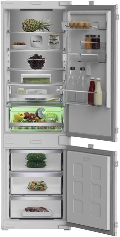 Frigorifero combinato Beko B7BCNA295HS2, Frigorifero No Frost Combinato Installazione da Incasso 290 L Classe energetica D