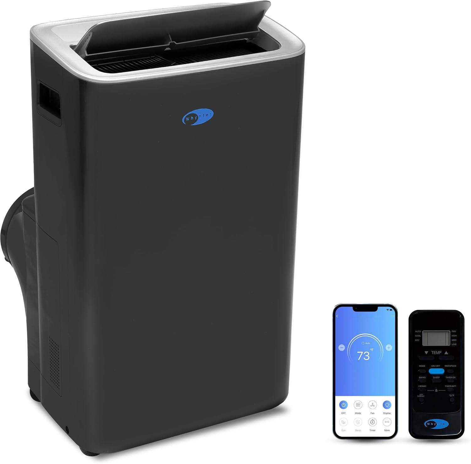 Portable Whynter ARC-1280MX, 13000 BTU Smart Wi-Fi
