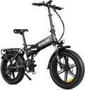 Bicicletta elettrica VITILAN, Elettrica Pieghevole, da 48 V 13 Ah Batteria Rimovibile, Velocità Massima 25 km/h, Motore Potente da 250 W