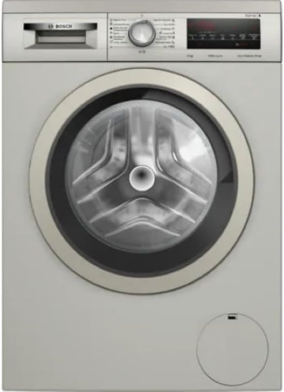 Lavatrice Balay WUU28T6KES, installazione gratuita, EcoSilence, Acciaio anti-impronte, Capacità: 9 kg