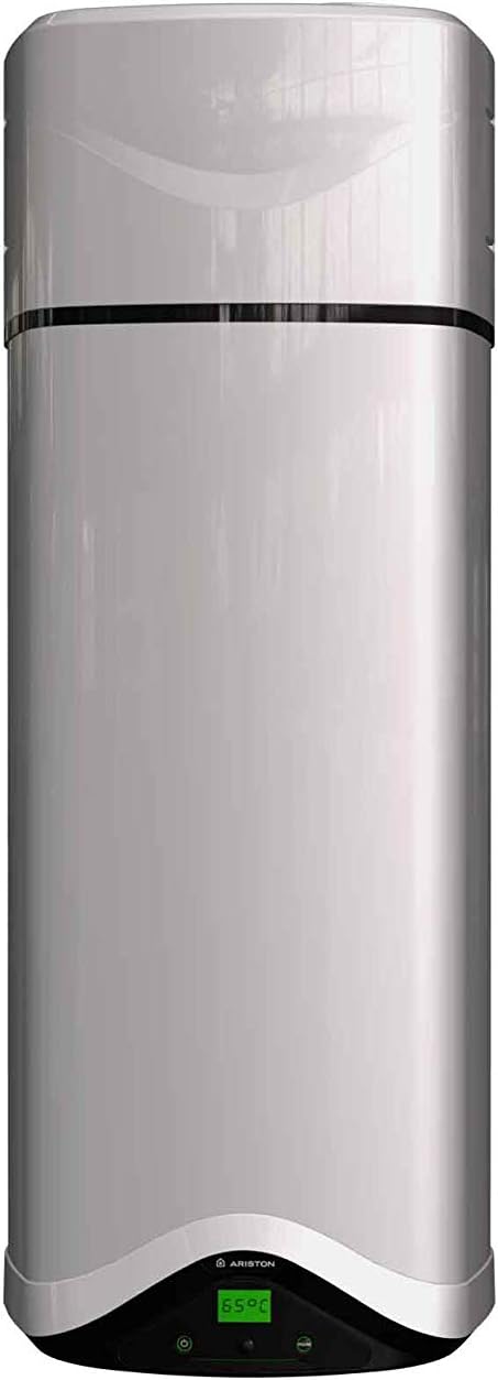 Scaldabagno elettrico Ariston, NUOS EVO A+, 80 L Ibrido con Pompa di Calore 50x53x117, Funzione Silent, ECO EVO e Anti Gelo, Boiler Elettrico