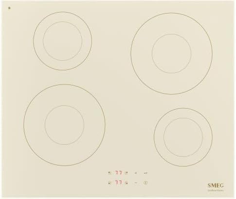 Smeg SI2641DP piano cottura, a induzione COLONIAL, crema glass