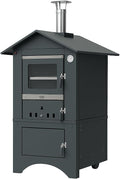 Forni per pizza Salone Negozio Online, a Legna per Pizza da esterno 45x80 cm Smart