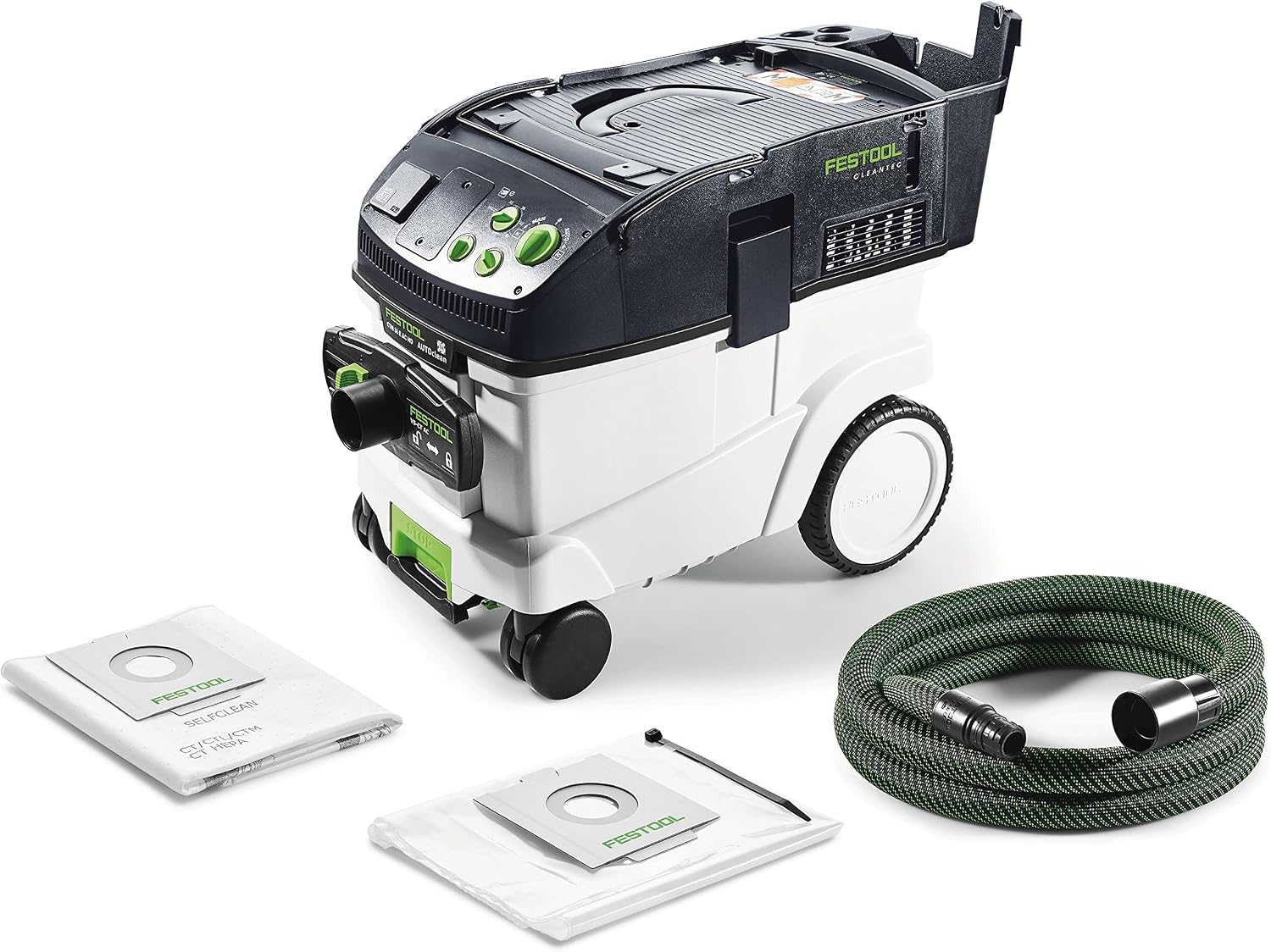 Aspiratori solidi-liquidi per uso commerciale Festool CTM 36 E, Aspirapolvere AC HD CLEANTEC