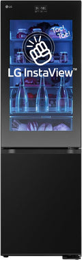 LG GBG7190CEV frigorifero combinato, Classe C, Vetro Dal Colore Personalizzabile, Display Touch, Connettività Wi-fi Con App Thinq, Tecnologia