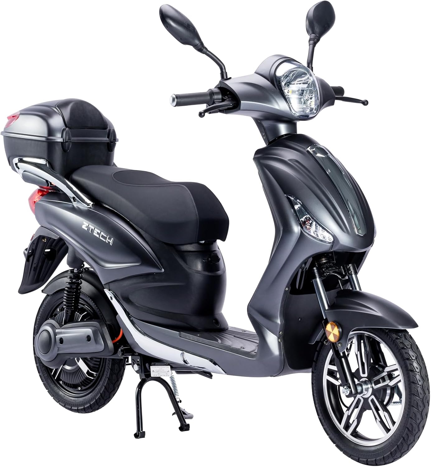 Cyclette Tecnobike Shop ZT-09-E, Bici Elettrica a Pedalata Assistita Biciclette Elettroniche Alimentate Z-Tech 250 W 48 V 12 Ah Batteria al