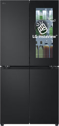 LG GMV860EPDE frigorifero combinato, Linear Cooling, Total No Frost, Controllo da Remoto, Smart Diagnosis, Larghezza 835 mm, Nero Opaco