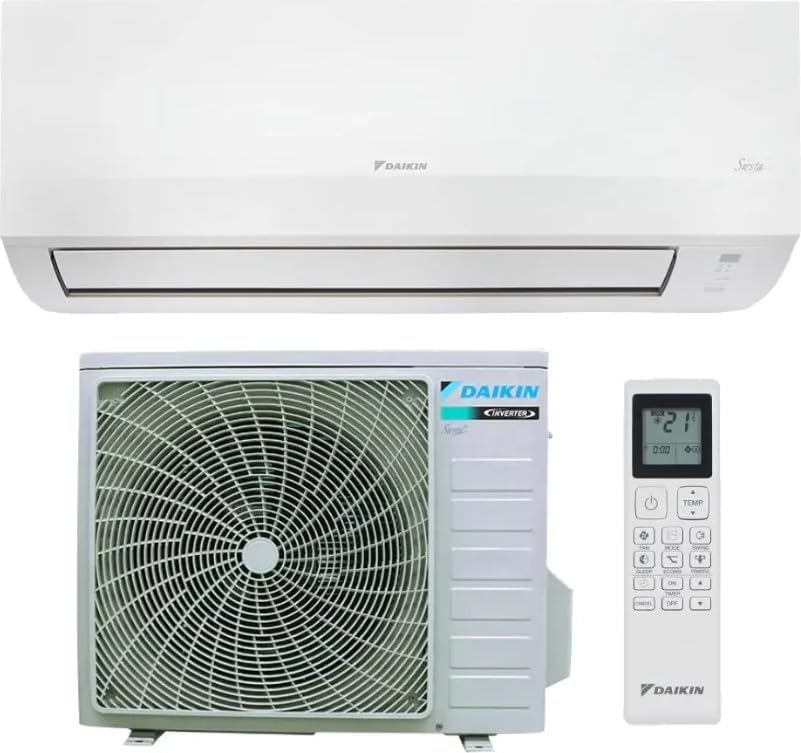 Daikin climatizzatore split, 12000 BTU Wifi Siesta A++/a+ R32 Atxc35e/arxc35e