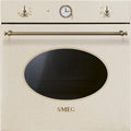 Smeg SF68C1AVO forno da incasso, Elettrico, Ventilato, colore Avena, Classe energetica, 5 ripiani