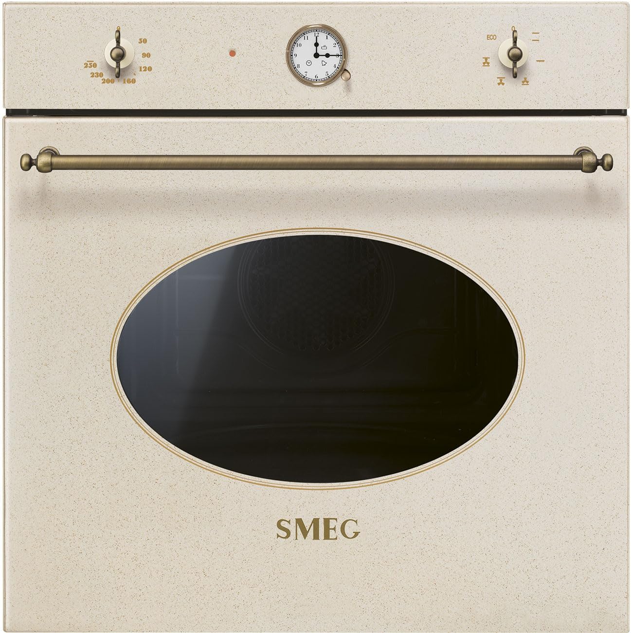 Smeg SF68C1AVO forno da incasso, Elettrico, Ventilato, colore Avena, Classe energetica, 5 ripiani