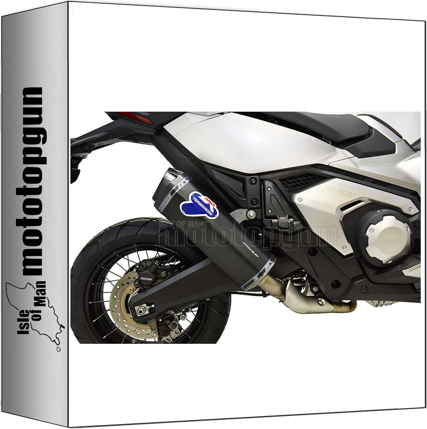 Terminali di scarico MOTOTOPGUN, con honda xadv x-adv 750 euro5 2021 2022 2023 2024 mototopgun