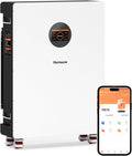 Batteria a ciclo profondo HumsiENK 16.07KWH 200A, 48 V 314 Ah, Batteria accumulo fotovoltaico 16.07KWH con integrata 200A BMS e display LCD