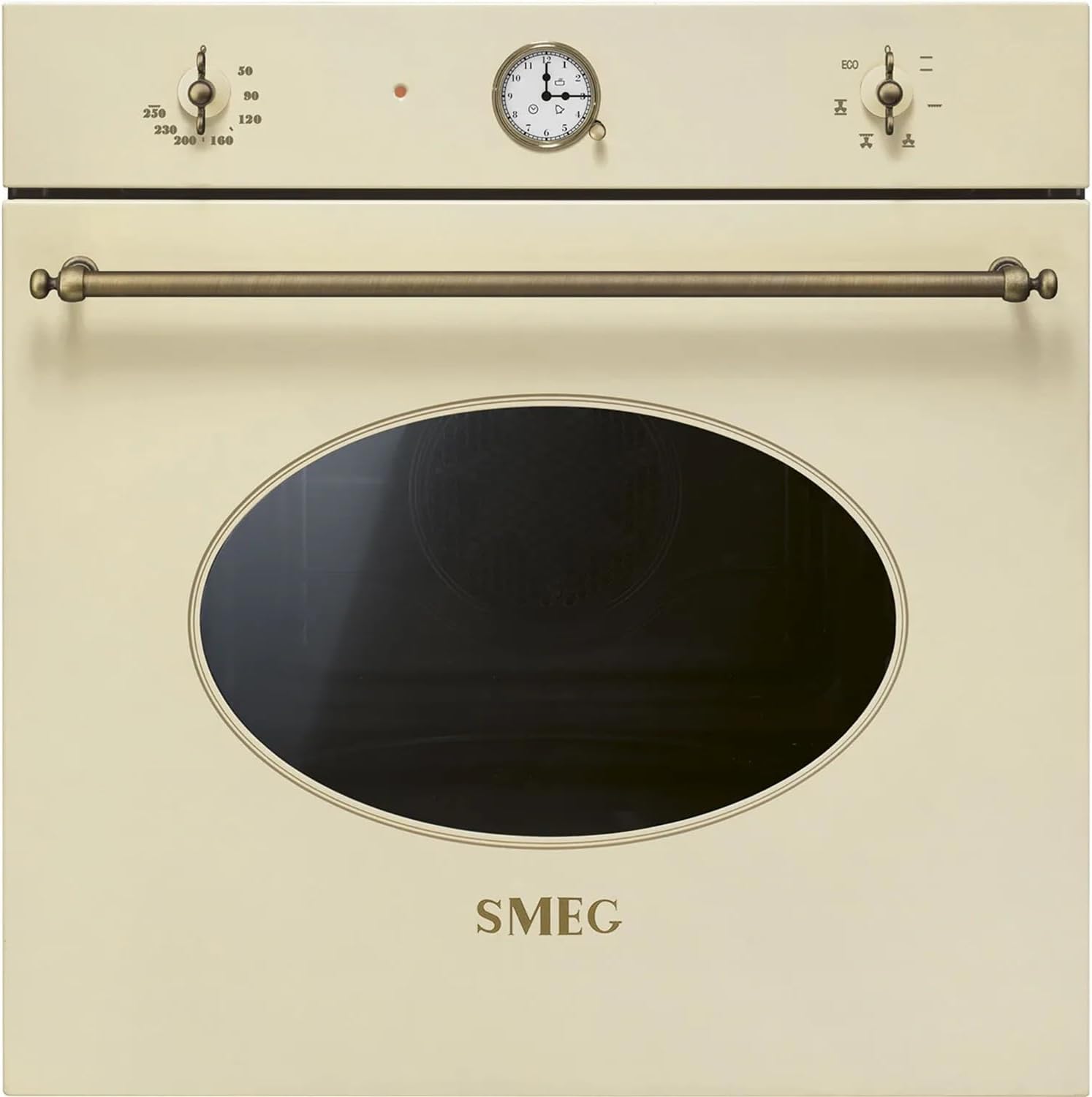 Smeg SF68C1PO forno da incasso, elettrico ventilato, colore Panna, Classe energetica