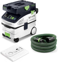 Aspiratori solidi-liquidi per uso commerciale Festool, Cleantec CTL MIDI I, 350-1200 W, 3700 l/min