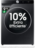 Samsung WW90DG6U85LB lavatrice, 1400 rpm, Ecodosatore, Carica Frontale, Corpo: Nero, Oblò: Nero, 60l x 85h x 60p cm