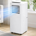 Condizionatore portatile Faozhuo 12H, Portatile 9000 BTU Silenzioso con Telecomando e Timer, modalità Raffreddamento Ventilazione e deumidifica