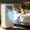 Condizionatore portatile HURUMA, Portatile Senza unità Esterna, Potente climatizzatore 12000 BTU/18000 BTU, riduzione del Rumore, su Ruote