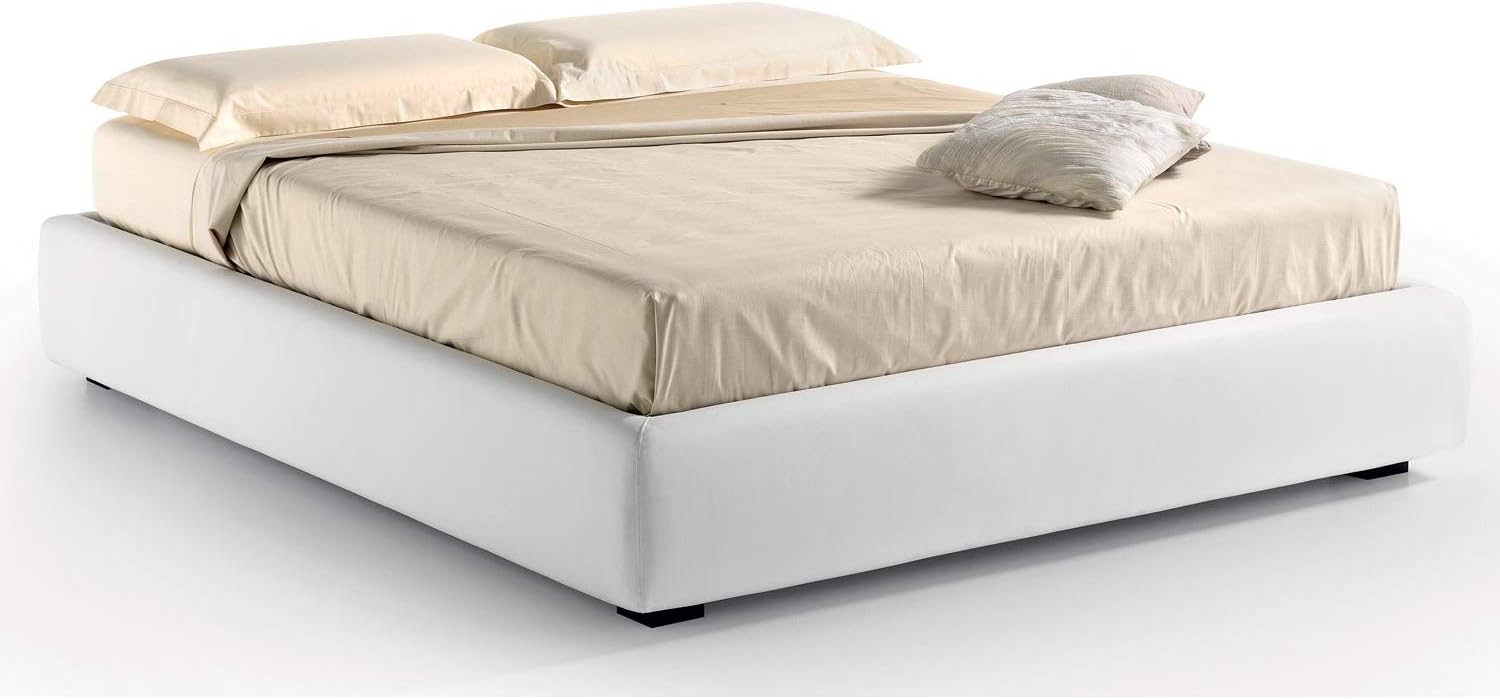 Letto LettiPer, SOMMIER Gold Matrimoniale o Una Piazza e Mezza, con Box Contenitore Misure 120x190 o 160x190 o 160x200, Rivestimenti SFODERABILI