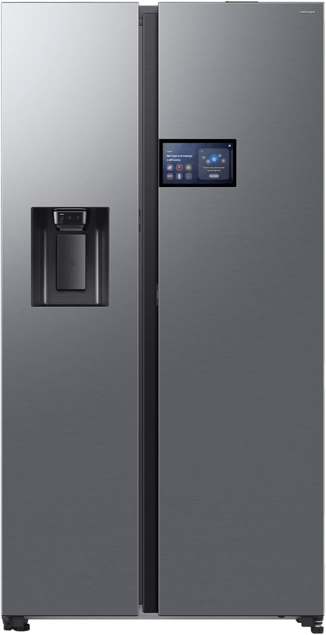Samsung F-RG90F65EDT3M Distributori e fontane d'acqua, Dispenser Acqua/Ghiaccio Senza Allaccio, Wifi con AI Energy Mode, SpaceMax, LxAxP: 91,2 x