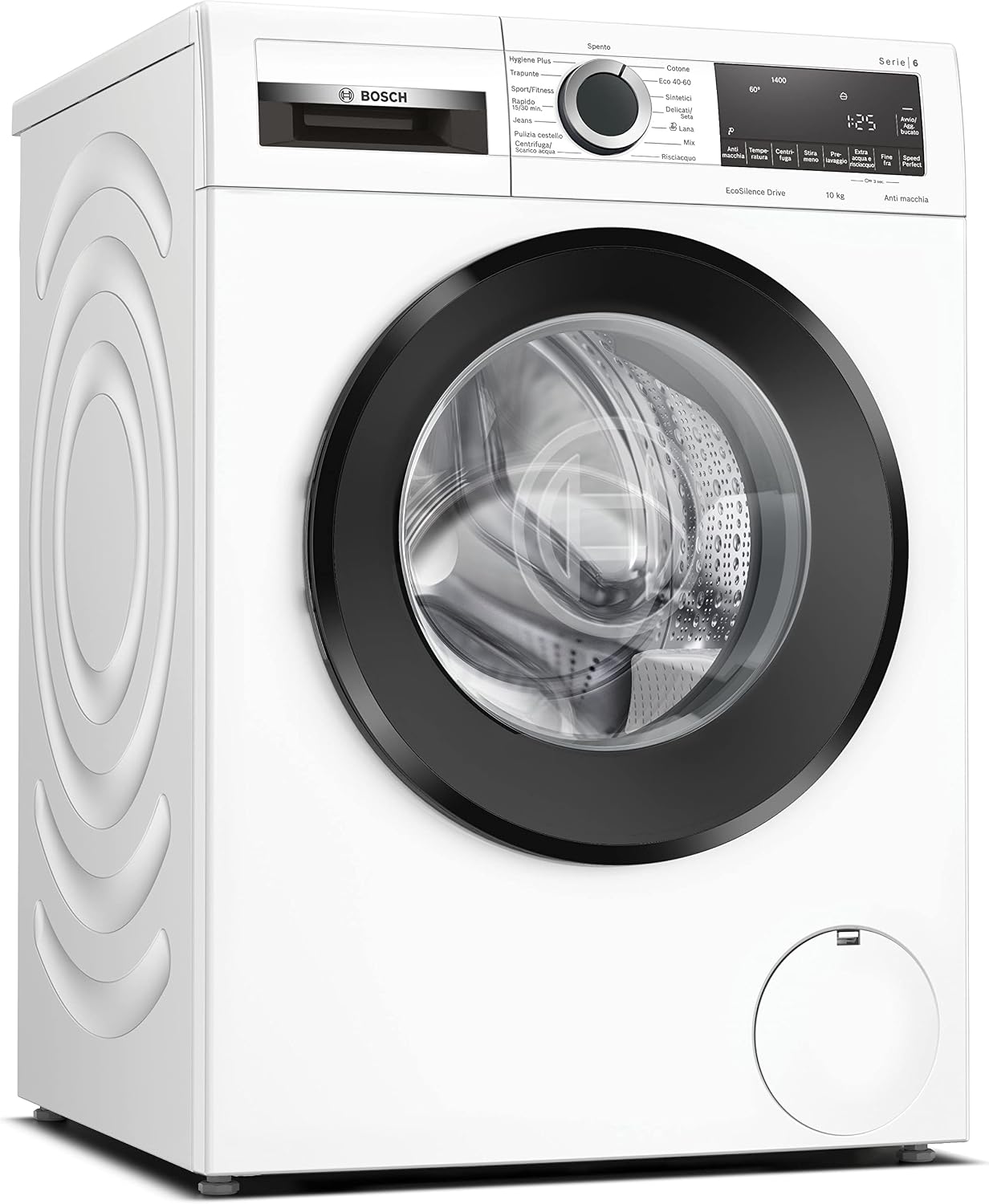 Bosch WGG25403IT lavatrice, Elettrodomestici, a carica frontale, 1400 rpm Bianco