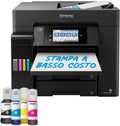 Inkjet Epson ET-5855, EcoTank Stampante A4 Wi-Fi con serbatoi di inchiostro e fax