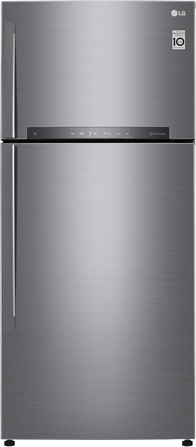 LG GTB744PZHED frigorifero combinato, Connettività Wi-fi Con App Thinq, Tecnologia Door & Linear Cooling, Cassetto 0 Gradi, Gestione Umidità